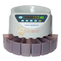 High Quality Electronic Digital Coin Sorter Money Counter Machine Wrapper Seperate Counts Coin Counting
