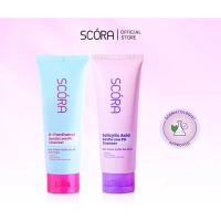 SCORA D-Panthenol Gentle Low pH Cleanser | Sensitive Salicylic Acid Gentle Low pH 100ml Facial Wajah