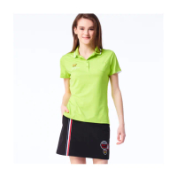 【Jack Nicklaus 金熊】GOLF女款左胸小口袋彈性吸濕排汗POLO衫/高爾夫球衫(綠色)