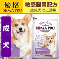 【培菓幸福寵物專營店】TOMA-PRO優格親親》成犬敏感腸胃低脂 狗飼料 14lb(限宅配)