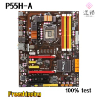 For ECS P55H-A Motherboard 16GB LGA 1156 DDR3 ATX P55 Mainboard 100% Tested Fully Work