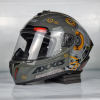 Axxis Helmet Draken S Bionic (A2 Negro Brillo) Full Face
