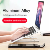 For Matebook Desktop Stand For MacBook Air 13 Pro 16 M1 M2 Stand Notebook Holder HP DELL Cooler For IPad Foldable Laptop Stand