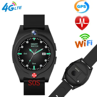 NEW 4G Elder Smart Watch G52 Heart Rate Blood Pressure Kids SOS Voice chat video call Alarm Clock Camera Outdoor GPS Track Watch