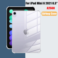 Case For Apple iPad Mini 6 (6th Gen) Transparent Case for iPad mini6 (2021) 8.3 inch Slim Shockproof Cover for iPad A2568 Funda