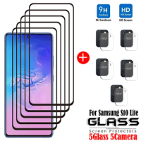 Full Cover Full Glue Tempered Glass For Samsung Galaxy S10 Lite Screen Protector Glass For Samsung S10 Lite Camera Film