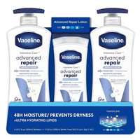 [COSCO代購5] VASELINE BODY LOTION 進口潤膚身體乳液三入600毫升X2 295毫升X1 _C864040