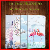 PU Leather Magnetic Flip Tablet Case Cover For Huawei MatePad Pro 10.8 Inch MRX-W09 MRX-AL09 Stand Protector Fundas MatePad Pro