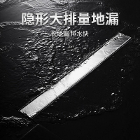 304不銹鋼長條形藏式地漏淋浴房防臭隱形長方形地漏 不銹鋼防臭地漏 地漏內芯 排水孔蓋 排水孔 地漏塞 排水孔蓋