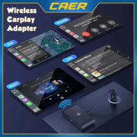 Wireless Carplay Adapter Smart Ai Tv Box USB Connection Plug and Play Online Update Auto Car Dongle for Apple IPhone IOS10 To Up