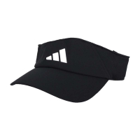 ADIDAS 中空遮陽帽-吸濕排汗 防曬 運動 帽子 愛迪達 IC6519 黑白