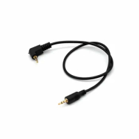 2.5mm E3 Shutter Release Cable With 90 Degree Plug Remote Control Cable Replace for Canon 77D/M6/80D/70D/60D/500D/400D/300D