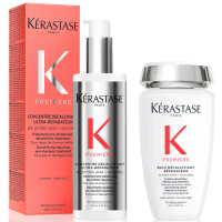 Kérastase Première Decalcifying Repairing Pre-Shampoo and Shampoo for Damaged Hair with Pure Citric 