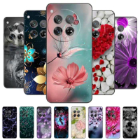 for Oneplus 12R Case Soft TPU Silicone Phone Covers for Oneplus 12R Case Bumper OnePlus12R One Plus 12R Shockproof Coque Cover