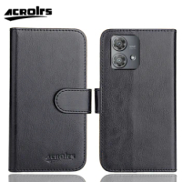 For Motorola Moto G54 5G Global Case 6.5" 6 Colors Top Dedicated Fashion Luxury Wallet Card Slots Leather Protective Cover Phone