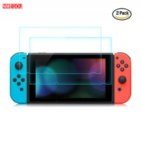 2PCS Tempered Glass Full Screen Protector for Nintend Switch NS Nintendoswitch Console Screenprotector Cover Skin Accessories
