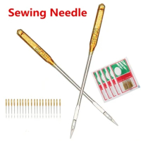 Durable 20pcs/Set Household Sewing Machine Needles for Brother Singer Janome Juki Also Fit Old Sewing Macine 90/14 Sewing Needle