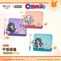 Cosmile Game Arknights Official Saga Nian Dusk Placemat Chopsticks Doll Toy Cosplay Props C