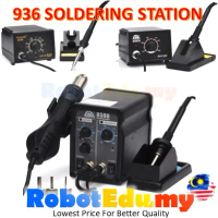 On Sale KASADI 936 60W AISI 8586 2 in 1 200-480Deg 450W Hot Air Desolder Rework Soldering Station I