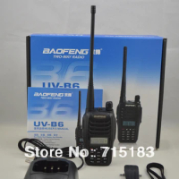 Baofeng UV-B6 Dual Band VHF UHF 5W 99 Channels FM PMR Portable Two-way Radio Baofeng UV B6 walkie talkie for car hotel