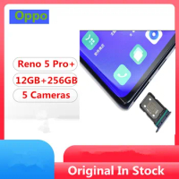 Original Oppo Reno 5 Pro+ Plus 5G Mobile Phone Snapdragon 865 Android 10.0 6.55" 90HZ 12GB RAM 256GB ROM 50.0MP 65W Fast Charger