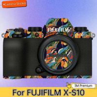 For FUJIFILM X-S10 Camera Sticker Protective Skin Decal Vinyl Wrap Film Anti-Scratch Protector Coat XS10 X S10