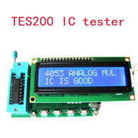 TES200 Digital Integrated Circuit Tester 74 40 45 Series IC Logic Gate Checker Testing Meter Low Cost