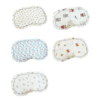 Baby Pillow Breathable Newborns Pillow Multiple Pattern Baby Pillow Soft &amp; Comfortable Pillow Cotton for Boy Girls Gift