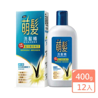萌髮薑酊生化精萃洗髮精-柔順控油型400gX12入(箱購特惠)