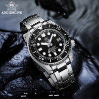 Addies Dive Without bottom cover 300m Ceramic Bezel Dive Watch C3 automatic Men's watch Japan NH35 Mechanical Watch Diving watch