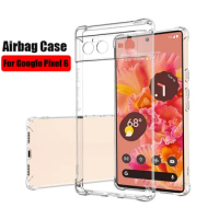 For Google Pxel 8 8Pro Case Airbag Shockproof Coque For Google Pixel 8 Pro Pixel7 7Pro Anti-fall Protective Shell Cover