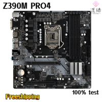 For Asrock Z390M PRO4 Motherboard 128GB HDMI PCI-E3.0 M.2 LGA 1151 DDR4 Micro ATX Z390 Mainboard 100% Tested Fully Work