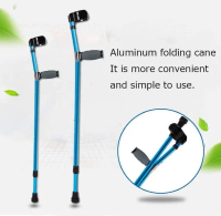 Tongkat Lipat Alat Bantu Jalan Lansia / Orang tua - Tongkat Alat Bantu Jalan Lansia Adjustable Penga
