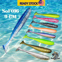 [SoF016] SP 9CM T-Tail Soft Plastic 1pcs Killer Soft Bait Casting HARUAN Fishing Lure Umpan SP Siaka