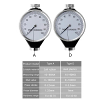Durable Hardness Tester Meter Rubber Sclerometer Durometer Testing Engineering