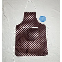 CELEMEK DEWASA ANTI AIR PARASUT WATERPROOF POLOS POLKADOT PARASIT APRON DAPUR MASAK BARISTA CLEMEK K