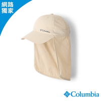 Columbia哥倫比亞 中性-防曬UPF50防潑遮陽帽-卡其 UCU79190KI/JS