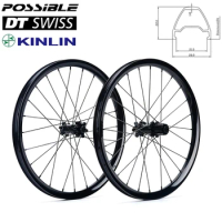 KINLIN Rim Possible Dt Ratchet System Wheelset 20 inch 24H 406 Lightweight Disc Brake Alloy DT SWISS SPOKES
