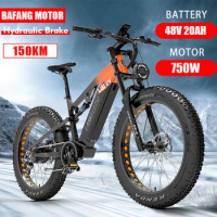 2023 Newest Lankeleisi RV800 Plus Bafang 750W 20Ah Samsung Battery Electric Mountain Bike Fat E-Mountain Bicycle Trail Bike