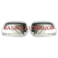 ❅ครอบกระจกมองข้างโครเมียม Isuzu D-Max ปี 2005 - 2007 และ Isuzu MU-7 ปี 2005 -2007 เว้นช่องไฟ รุ่นไฟเ