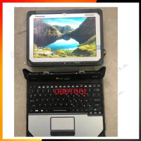 Panasonic Rugged Toughbook CF-20 CF 20 2 in 1 M5-6Y57 8G 256GB SSD Military Outdoor Diagnostic Tool Rugged Tablet With Keyboard