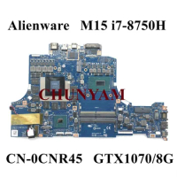 i7-8750H GTX1070 8GB For dell Alienware 15" M15 R1 Game Laptop Notebook Motherboard CN-0CNR45 CNR45 Mainboard