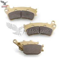 Motorcycle Front &amp; Rear Brake Pads For Honda CB400 Vtec REVO ABS 2008-2015