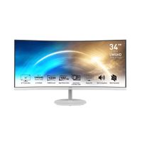 MSI 微星 PRO MP341CQW 34型 VA 21比9 曲面美型螢幕(白)