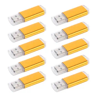 10 x 512MB Memory Stick USB Flash Drive USB Flash Drive USB 2.0 Gold