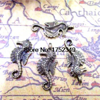 15pcs--sea horse charms,Antique bronze sea horse charms/pendants,Hippocampus pendant 29x12mm
