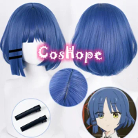 Anime Yamada Ryo Cosplay Wig Blue Wig Cosplay Anime Cosplay Wigs Heat Resistant Synthetic Wigs