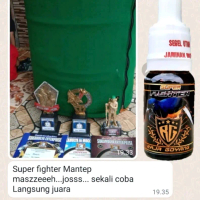 SUPER FIGHTER/SUPLEMEN BURUNG MURAI/RAJA GOYANG/RG/MURAI BATU/MURAI BORDAN/MURAI BURNEO/MURAI/LAMPUN