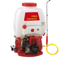 ES808 Knapsack Sprayer Water Pulverizador Oil Burner Backpack Gasoline Garden Spray Power Mist Duster Agriculture Tools Machine
