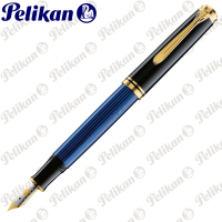 Pelikan 百利金 M800 藍色鋼筆(送原廠4001大瓶裝墨水)